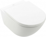WC-pott, seinapealne Villeroy & Boch Subway 3.0 Combi-Pack, kaanega, 370 mm x 560 mm