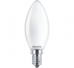 Lambipirn Philips LED, B35, 2200 - 2700 &deg;K, E14, 3.4 W, 470 lm