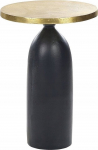 Kohvilaud Beliani Tekapo, kuldne v./must v., 36 cm x 36 cm x 52 cm