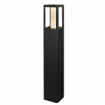 Vabalt seisev v&auml;lisvalgusti Candellux Lighting Crocus, 6W, LED, IP65, must v., 12 cm x 80 cm