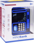 Interaktiivne m&auml;nguasi sularahaautomaat Mini ZA4740, 13 cm, sinine v.