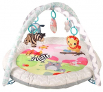M&auml;ngumatt BabyTrold Happy Space Zoo, ⌀ 85 cm, mitmev&auml;rviline