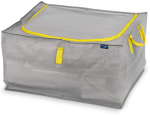 Riiete kott Jotta Livin 70L, 55 cm x 45 cm, plastik, kollane v./hall v.