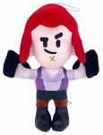 Pehme m&auml;nguasi HappyJoe Brawl Stars, must v./punane v./violetne v., 28 cm