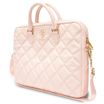 S&uuml;learvutikott Guess Quilted 4G, roosa v., 15-16"