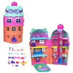 Kujukeste komplekt, koos tarvikutega Mattel Polly Pocket Ice Cream House JFT91, mitmev&auml;rviline