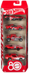 Autode komplektid Mattel Hot Wheels 80 JGK08, 1:64, punane v.