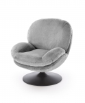 Allalastava seljatoega tugitoolid Leisure Furniture Shell, hall v., 87 cm x 80 cm x 86 cm