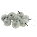 J&otilde;ulupuu m&auml;nguasjade komplekt Apples, h&otilde;be, 5 cm, plastik, 9 tk