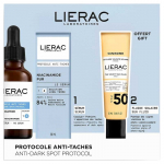 N&auml;ohooldustoodete komplekt naistele Lierac Anti-Dark Spot Protocol, 55 ml, SPF 50+, 2 tk