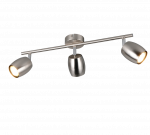 Valgusti lagi Reality Nancy, GU10, 3 x 35 W, nikkel v.