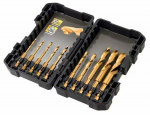 Metallist puurikomplekt Dewalt DT50050-QZ, metall/teras, hss-tin, hex 1/4, 3 mm x 9.5 cm