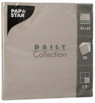 Pabersalvr&auml;tikud Pap Star Daily Collection, 32 cm x 32 cm, hall v., 20 tk