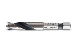 Puidu puur H&ouml;gert HT6D348, puit, hss, hex 1/4, 8 mm x 6 cm