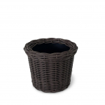 Lillepott Domoletti Lazzaro 53000012328 S, rotang, &Oslash; 21.5 cm, pruun v.