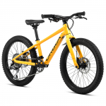 Laste jalgratas, laste Orbea MX 20 Team Disc, must v./kollane v., 20"