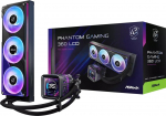 Veejahuti protsessorile ASRock Phantom Gaming 360 LCD (90-APGA36-BAAGA5), 100 mm x 107 mm