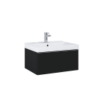 Valamualune vannitoa kapp Elita Look 60 1DR, matt must v., 44.9 cm x 60 cm x 28.1 cm