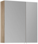 Seinakinnitusega vannitoakapp peegliga Kalune Design Side, tamm v., 16 cm x 60 cm x 66 cm