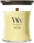 K&uuml;&uuml;nal, l&otilde;hna WoodWick Yuzu & Vetiver, 50 - 65 h, 275 g, kollane v.