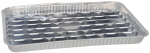 K&uuml;psetusn&otilde;ude komplekt Kitchen&GO Aluminium Tray, kroom v., 34.5 cm x 23 cm