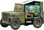 Pusle Eurographics Tin Military Jeep 8551-5598, 33 cm x 48 cm, 550 tk, mitmev&auml;rviline