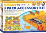 Pusle sorteerimise konteinerid Eurographics Smart-Puzzle 3-Pack Accessory Kit 8955-0107, 19.7 cm x 19.7 cm, 3 tk, kollane v.