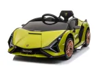 Laste elektriauto Azeno Lamborghini Sian, roheline v.
