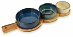 Serveerimislaud, kausiga Allesken Modern Kitchen, 35 cm x 1.2 cm, 12 cm, 4 tk, Mitmev&auml;rviline