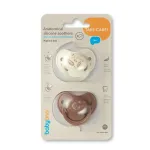 Luttide komplekt BabyOno Take Care Anatomical, 18 kuud, pruun v./valge v.