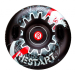 T&auml;ispuhutav kelk Snow Tube Inflatable, must v., 90 cm x 90 cm