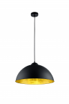 Valgusti rippuv Trio Romino II, E27, 1 x 60 W, must v.
