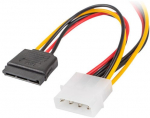Adapter Lanberg Molex Male to 2 x SATA female Adapter SATA 15-pin, 4 pin Molex male, 0.15 m
