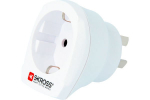 Adapter Skross Travel Europe to Australia/China 1.500209 Euro plug, Type F/C, 0 m, valge v.