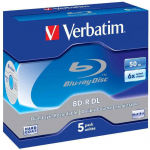 Kirjutatav CD-plaat Verbatim, 50 GB, 5tk