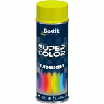 Aerosoolv&auml;rv Bostik Super Color Fluorescent, tavaline, kollane, 0.4 l