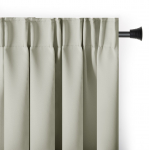 Pimendav kardin Restilo Pleat Blackout, beež, 140 cm x 245 cm
