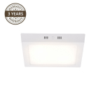 Pinnapealne LED-paneel lagi ja seinad Domoletti Ledo DLED-44, LED, 3000 &deg;K, 1 x 18 W, valge v.