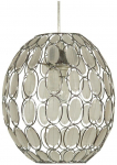 Valgusti rippuv Candellux Selma 31-02853, E27, 1 x 40 W, h&otilde;be v./beež v., 25 x 26 cm