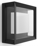 &Otilde;ue seinavalgusti Philips Hue Econic, 15W, LED, IP44, must, 26 cm x 11.5 cm