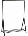 Riidestange Brent AC76661, 165 cm, must v.