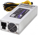 Toiteplokk Qoltec 80 Plus Miner 1850 W, 6 cm