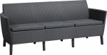 &Otilde;uesohva Keter Salemo 3 244100, hall v., 187 cm x 67 cm x 76 cm