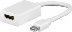 Adapter Goobay Mini DisplayPort - HDMI 51729 Mini DisplayPort male, HDMI female, 0.1 m, valge v.