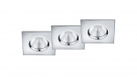 Valgusti s&uuml;vistatav Trio Zagros TL650610306, 3000&deg;K, LED, kroom, 3 tk x 16.5 W