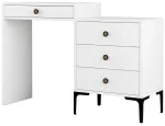 Tualettlaud Kalune Design Lizbon 556, valge v., 84.7 cm x 124 cm x 40 cm