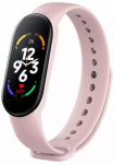 iWear SM7 Fitnesa IP67 Aproce 0.96'' TFT ar HR & Asinsspiediena mēr. / Soc. tīkli / Miega monitoru Roosa