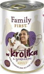 M&auml;rg koeratoit Family First Adult Rabbit with Pear, k&uuml;&uuml;likuliha/sealiha, 0.4 kg