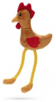 M&auml;nguasi koerale, pehme Beeztees Chicken Kippi 619178, 42 cm, pruun v.