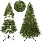 Kunstlik j&otilde;ulupuu Springos CT0154, 220 cm, koos alusega